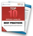 IT Service Catalog Best Practices